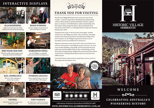 Download Historic Village Herberton Brochure