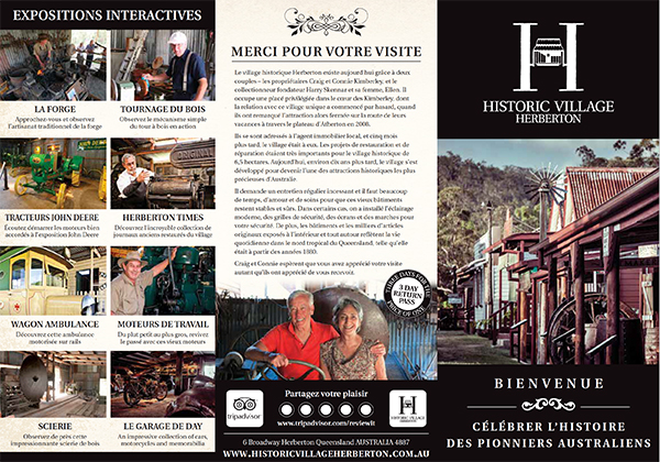 Download Historic Village Herberton Brochure