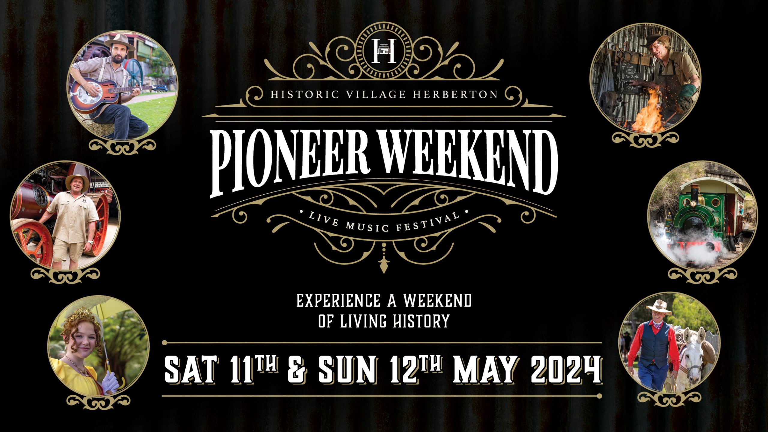 Pioneer Weekend Historic Village Herberton